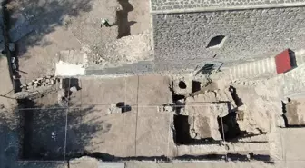Diyarbakır'da tarihi surun bir bölümü gün yüzüne çıkarıldı