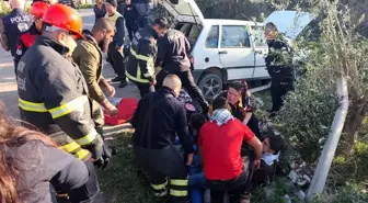 Erzin'de trafik kazası: 3 yaralı