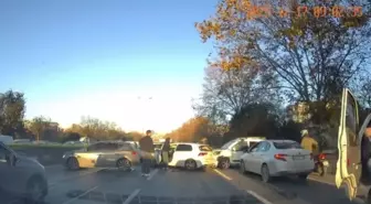 Esenler'de Zincirleme Kaza: Bir Kişi Yaralandı