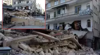 Faciaya ramak kaldı! Yıkılan bina apartmanın üzerine düştü