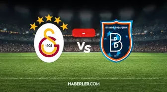 Galatasaray Başakşehir maçı kaç kaç? MAÇ SONUCU! Galatasaray Başakşehir golleri kim attı, canlı maç anlatımı!