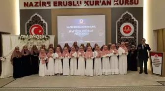 Gaziantep'te 16 öğrenci icazet merasiminde hafızlık belgelerini aldı