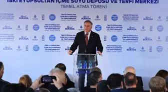 İSKİ Eyüpsultan İçme Suyu Deposu ve Terfi Merkezi'nin temeli atıldı