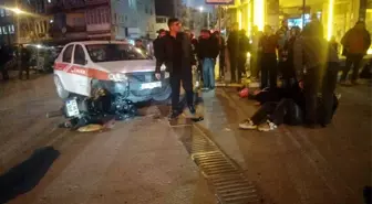 Isparta'da otomobille motosiklet çarpıştı: 2 yaralı