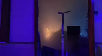 Kayseri'de mobilya atölyesinde çıkan yangın söndürüldü