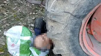 Kontrol etmek istediği traktörünün altında kalan yaşlı adam yaralandı