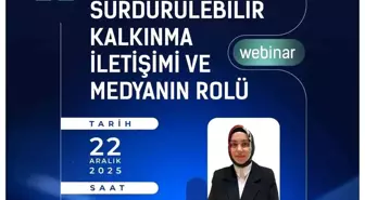 OKA'dan 'Sürdürülebilir Kalkınma İletişimi ve Medyanın Rolü' webinarı