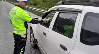 Ordu'da bir haftada 13 binden fazla araç ve sürücüsü denetlendi