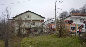 Samsun'da yangın çıkan evde hasar oluştu