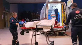 4 metre yükseklikten merdiven boşluğuna düşüp, ağır yaralandı