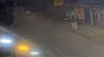 Adana'da motosikletlin hayatını kaybettiği kazanın görüntüleri ortaya çıktı