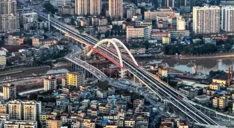 Albüm: Çin'de Pinglu Kanalı'nın İnşaatında Önemli İlerleme Kaydedildi