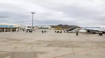 Amasya Merzifon Havalimanı Kasım ayında 14 bin 74 yolcuya hizmet verdi