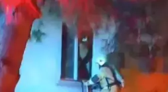 Apartman dairesinde çıkan yangında 1 kişi yaralandı