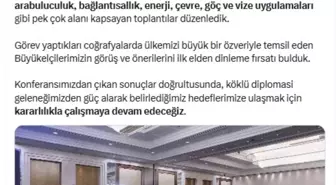 Bakan Fidan, büyükelçilerle bir araya geldi