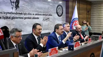 Başkan Erdoğan: 'TOBB Başkanımızın ziyareti bizlere büyük bir moral ve güç kaynağı oldu'