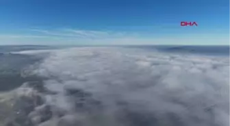 Çanakkale Boğazı'nda Sis Nedeniyle 1915 Çanakkale Köprüsü Gözden Kayboldu