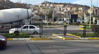 Çevre yolunda önlem alındı, yayalar üst geçide yönlendiriliyor