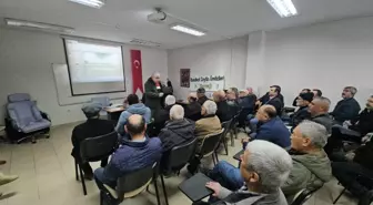 Eceabat'ta zeytin üreticilerine hijyen eğitimi verildi