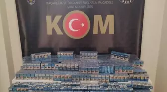 Erzurum'da 2 aylık takiple düzenlenen kaçak sigara operasyonunda yakalanan zanlı tutuklandı