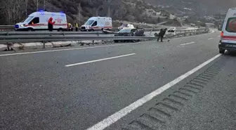 Gümüşhane'de trafik kazası: 1'i ağır 4 yaralı