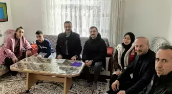 Havza Kaymakamı Ayvat'tan özel gereksinimli bireyler ve ailelerine ziyaret