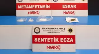 Kahramanmaraş'ta uyuşturucu operasyonunda yakalanan şüpheli tutuklandı