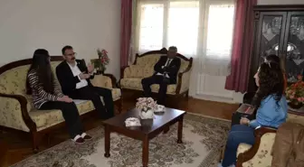 Sultanhisar'da 'Misafirim Kaymakamım' projesi Salavatlı ve Atça'da devam etti