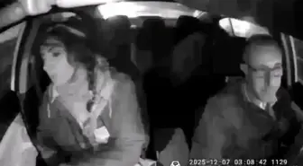 Taksiden 15 bin TL çalan kadın şüpheli tutuklandı; hırsızlık anı kamerada