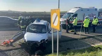 Tekirdağ'da feci kaza: 5 yaralı