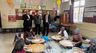 Vezirköprü Öğürlü İlkokulu'nda Yerli Malı Haftası etkinliği yapıldı