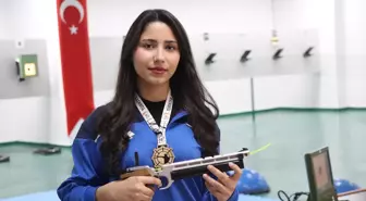 Yetenek taramasında keşfedilen Hale Derya, Havalı Silahlar Avrupa Şampiyonası'na hazırlanıyor