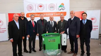 Adıyaman'da üreticiye güç veren tarım ekipmanı desteği