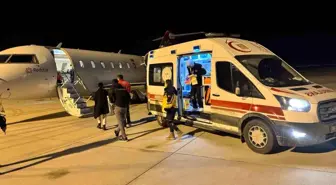Ağrı'da 2 yaşındaki bebek ambulans uçakla İstanbul'a sevk edildi