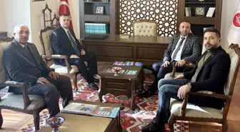 AK Parti Beypazarı İlçe Başkanı Etili'den İl Müftü Yardımcısı Arcaklıoğlu'na ziyaret