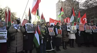 Almanya'da Filistin'e destek gösterisi düzenlendi