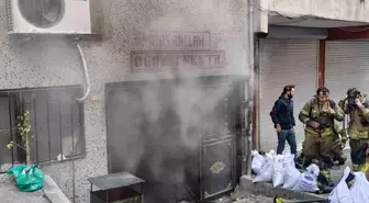 Bağcılar'da tekstil atölyesinde korkutan yangın