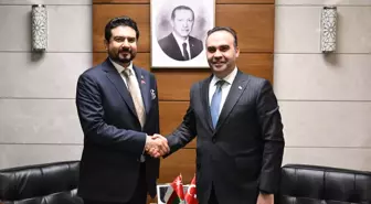 Bakan Kacır, Umman Ticaret, Sanayi ve Yatırım Teşvik Bakanı Al Yousef ile görüştü