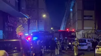 Başakşehir'de ayakkabı imalathanesinde çıkan yangın söndürüldü