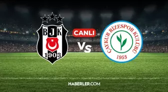 Beşiktaş Rizespor canlı nereden izlenir? Beşiktaş Rizespor maçı hangi kanalda, nereden izlenir?
