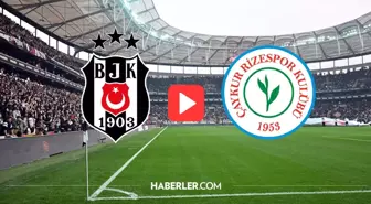 Beşiktaş Rizespor maçı canlı nereden izlenir? Beşiktaş Rizespor maçı hangi kanalda, canlı yayın nerede?