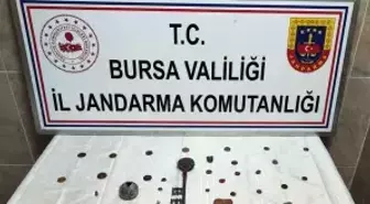 Bursa'da 'Anadolu Mirası Operasyonu': 42 tarihi eser ele geçirildi