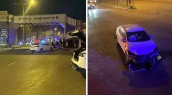 Bursa'da kavşakta feci kaza! 1 ağır yaralı