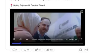 Emine Erdoğan'dan 'Bağımsızlık Öncüleri Zirvesi' paylaşımı