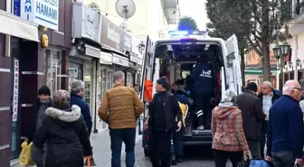 Eskişehir'de hamamda yere düşen vatandaş hastanelik oldu