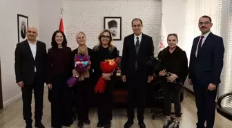 Hayırsever Tacir ailesinden İl Sağlık Müdürü Erşan'a ziyaret