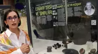 Karaz seramiklerindeki motifleri inceledi