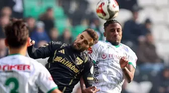 Konyaspor galibiyeti 90+3'te kaçırdı