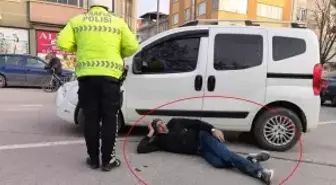 Muayene olup evine dönerken kazada yaralandı, aynı hastaneye kaldırıldı