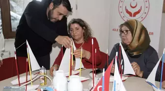 Şehit yakınları ve gaziler Sinop'ta sanatla sosyalleşiyor